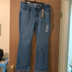 Levi’s high rise bootcut jeans